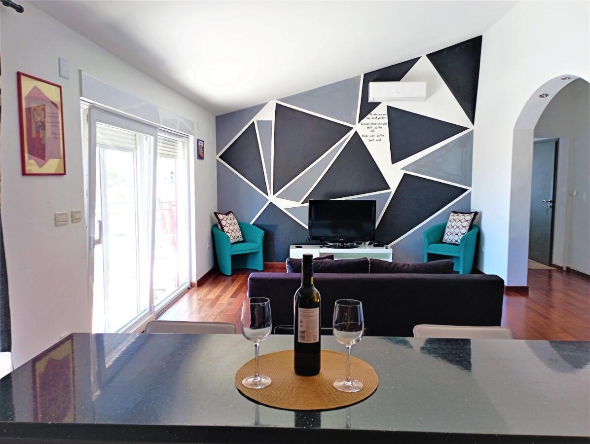 Penthouse Apartment With A Great View Podstrana Esterno foto
